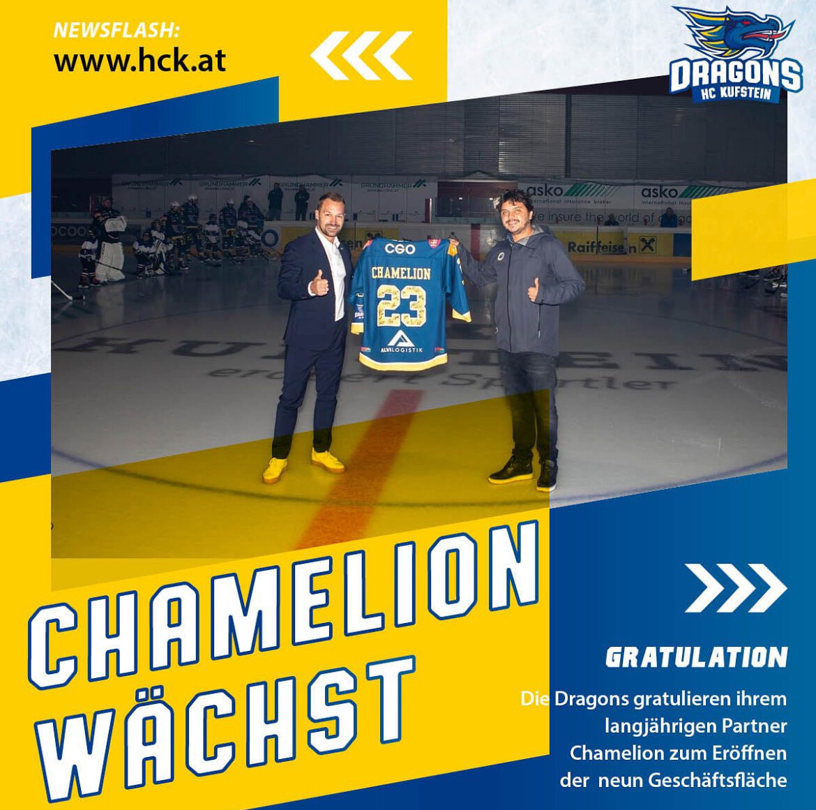 Chamelion Sponsorings HC Kufstein
