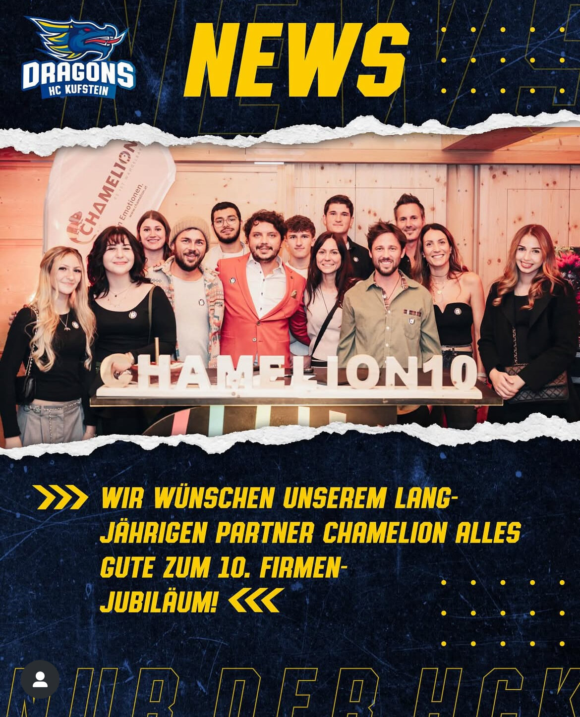 Chamelion Sponsorings HC Kufstein